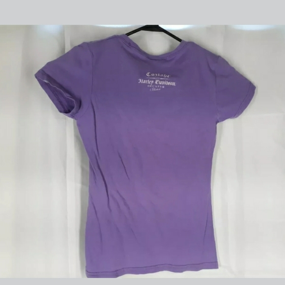 Purple Harley-Davidson womens T - Picture 4 of 5